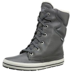 Gray Keds Droplet Leather Boot size 8